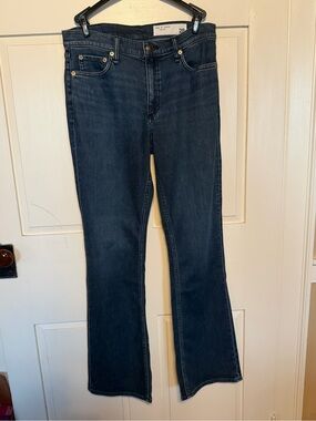 rag & bone the Peyton mid rise, boot cut jeans with a vintage stretch